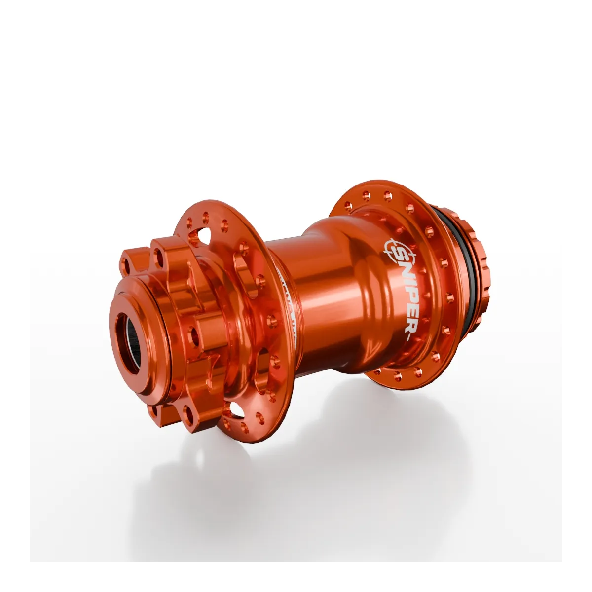 SD-X Sniper Evo Pro HSX Rear BMX Race Hub - 15mm - 36H - Orange