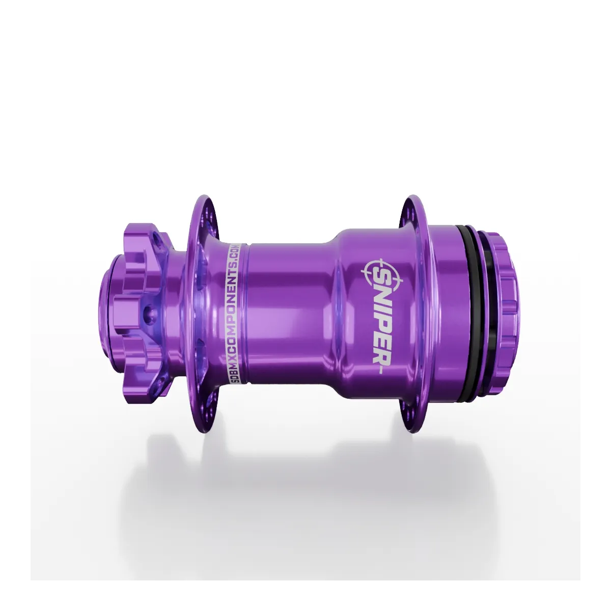 SD-X Sniper Evo Pro HSX Rear BMX Race Hub - 15mm - 36H - Purple