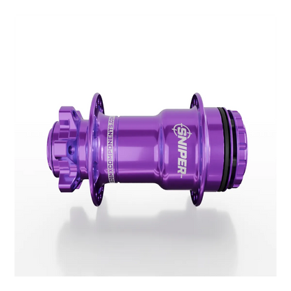 SD-X Sniper Evo Pro HSX Rear BMX Race Hub - 15mm - 36H - Purple