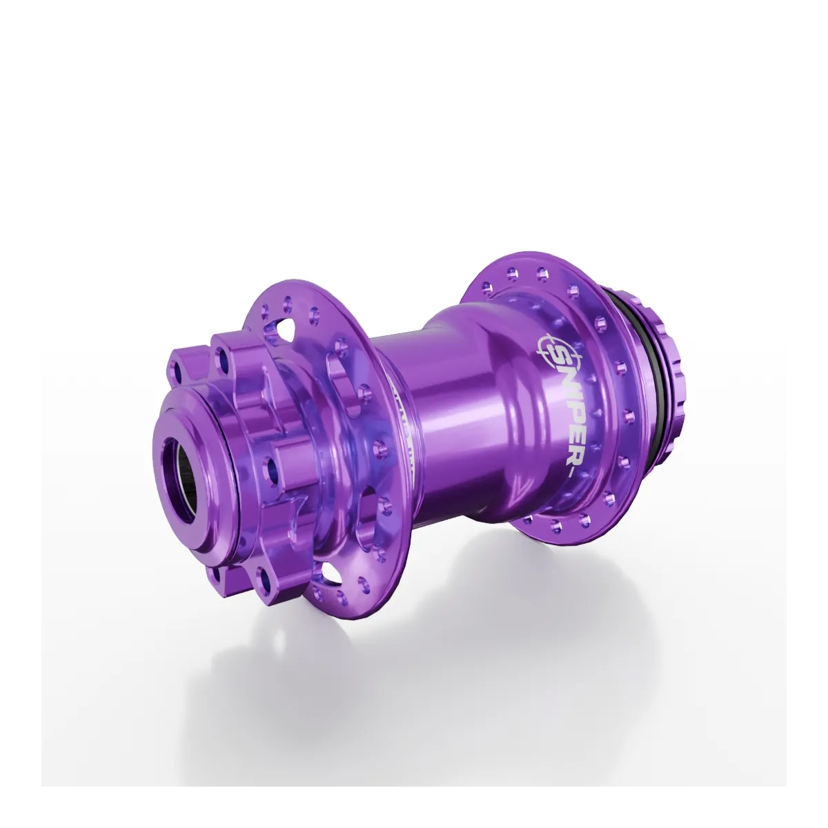 SD-X Sniper Evo Pro HSX Rear BMX Race Hub - 15mm - 36H - Purple