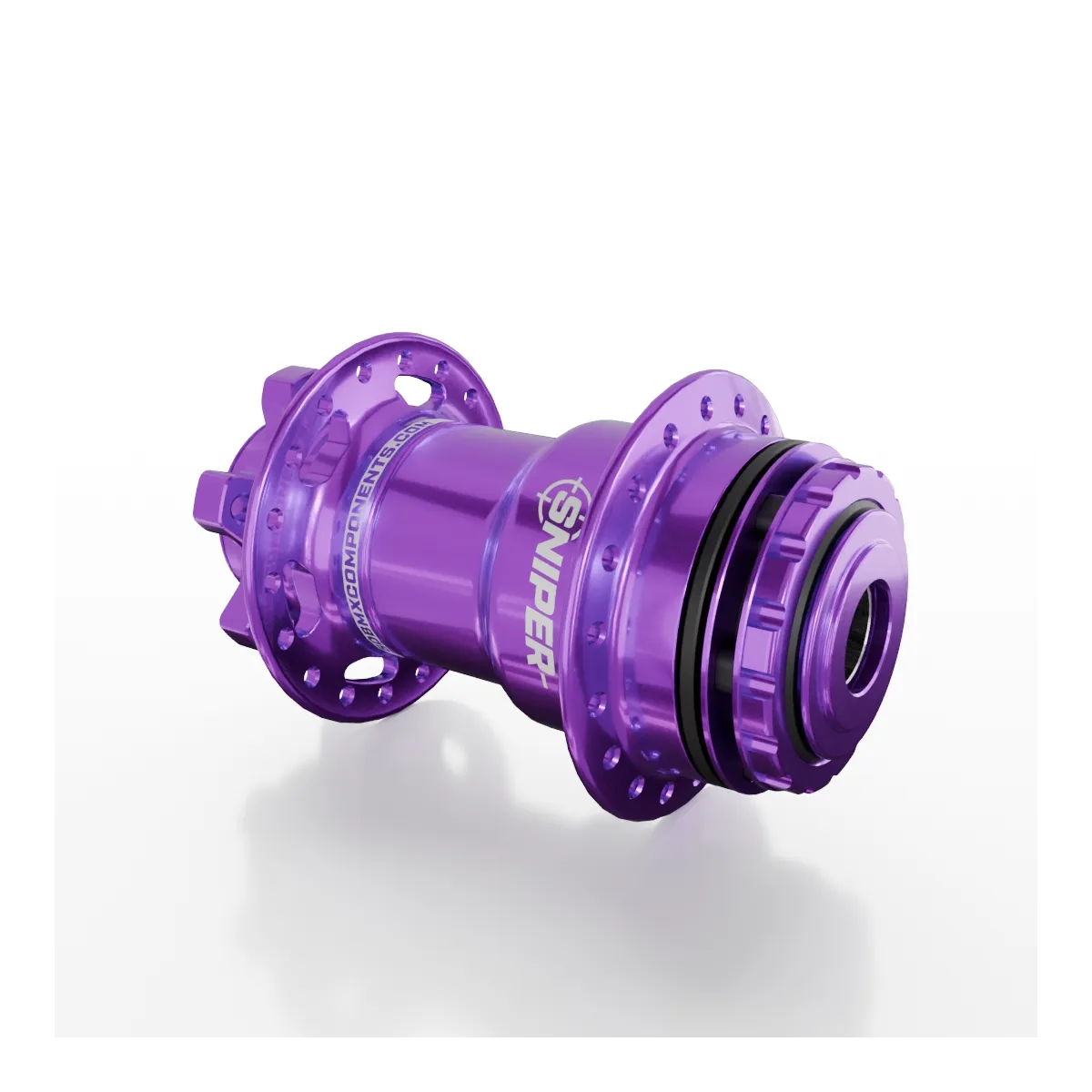 SD-X Sniper Evo Pro HSX Rear BMX Race Hub - 15mm - 36H - Purple