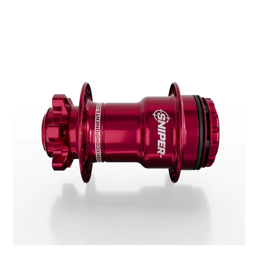SD-X Sniper Evo Pro HSX Rear BMX Race Hub - 15mm - 36H - Red
