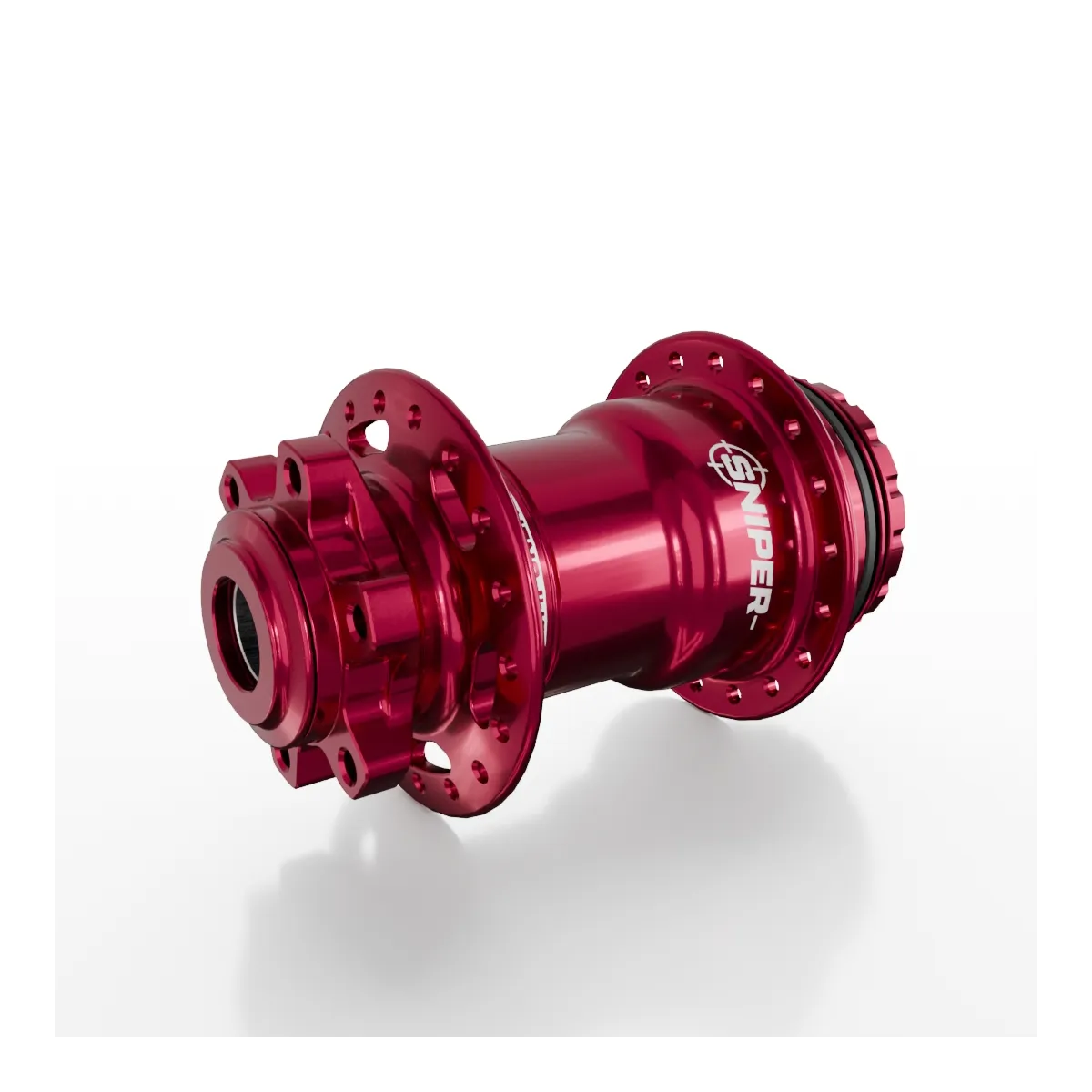 SD-X Sniper Evo Pro HSX Rear BMX Race Hub - 15mm - 36H - Red