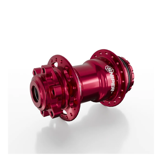 SD-X Sniper Evo Pro HSX Rear BMX Race Hub - 15mm - 36H - Red