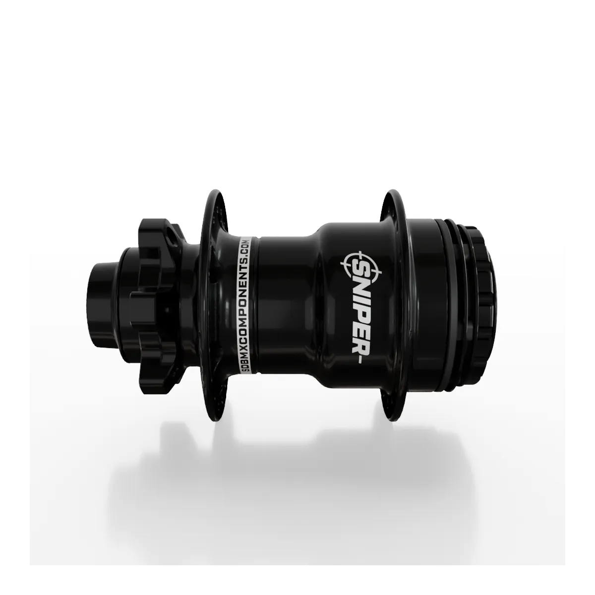 SD-X Sniper Evo Pro Rear BMX Race Hub - 15mm - 36H - Black
