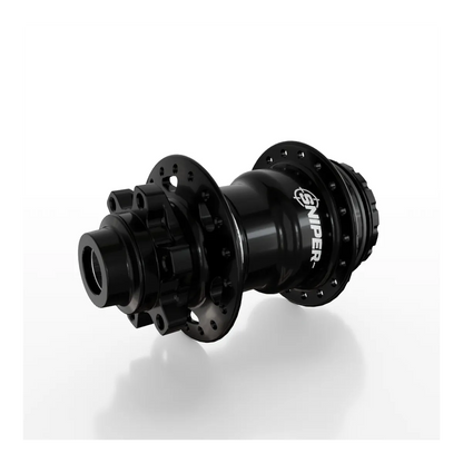 SD-X Sniper Evo Pro Rear BMX Race Hub - 15mm - 36H - Black