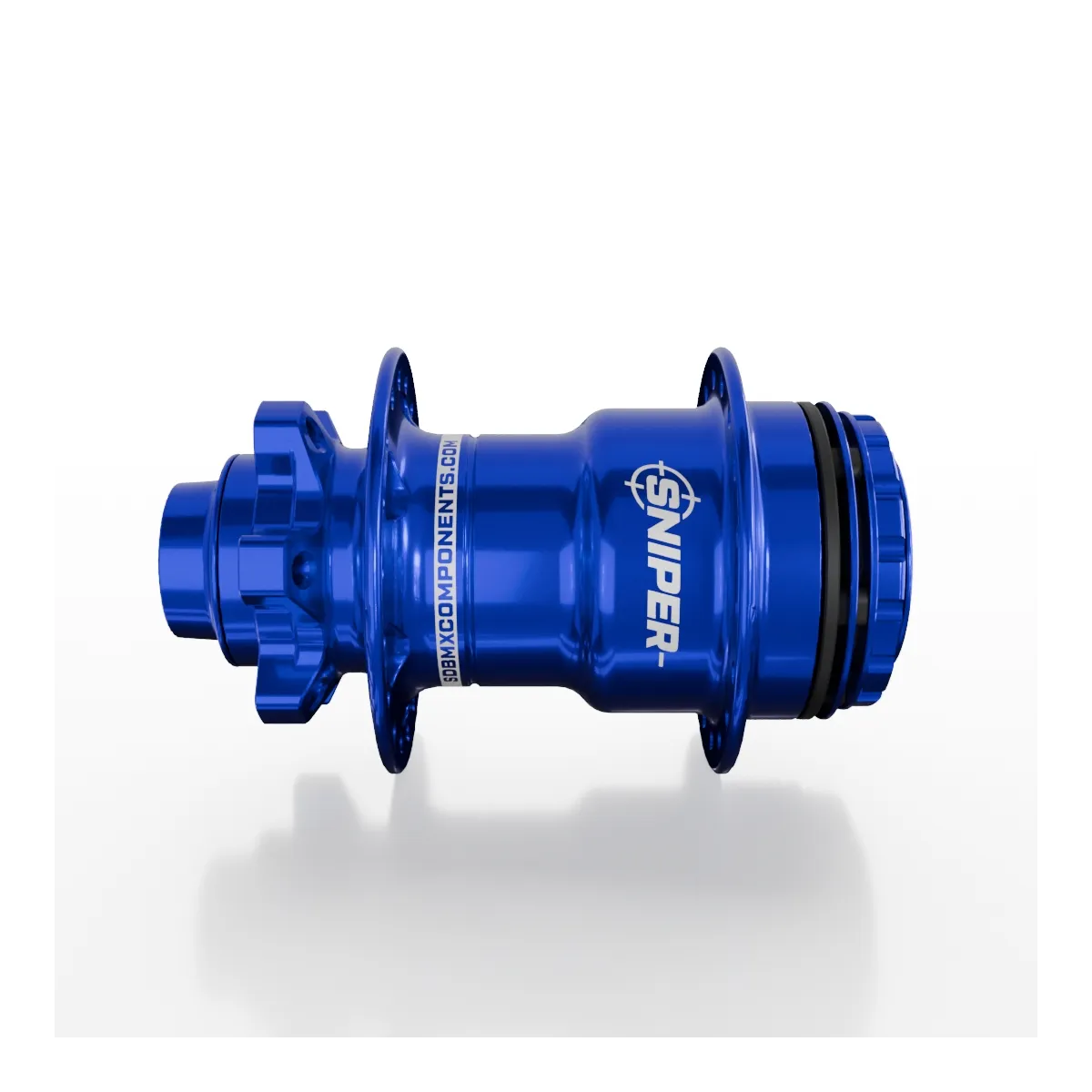 SD-X Sniper Evo Pro Rear BMX Race Hub - 15mm - 36H - Blue