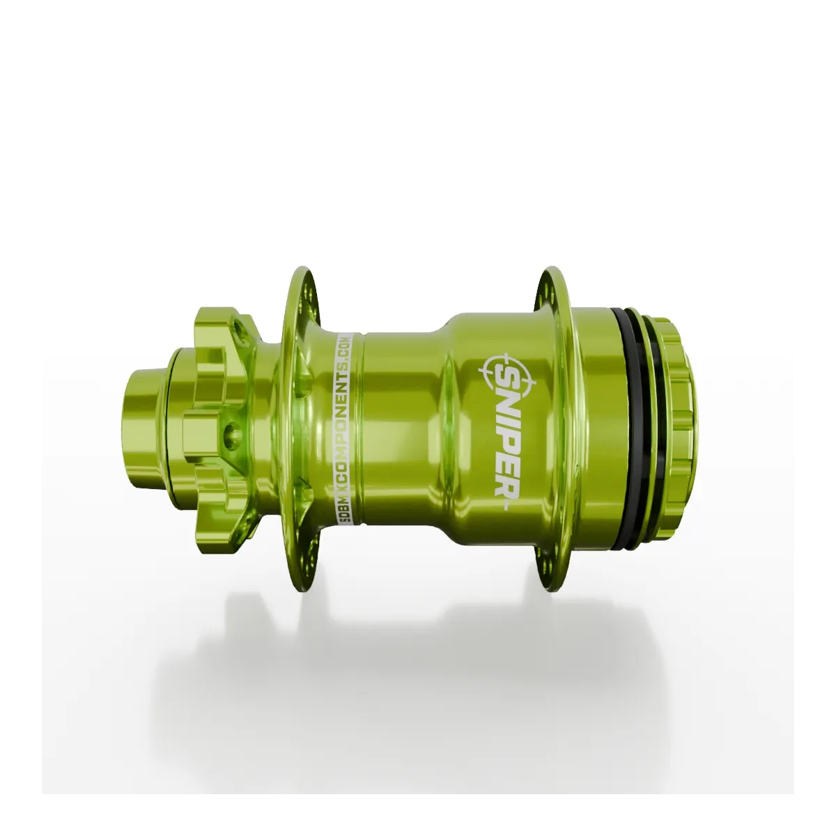 SD-X Sniper Evo Pro Rear BMX Race Hub - 15mm - 36H - Lime