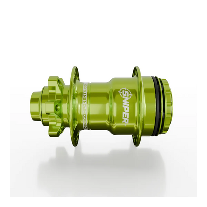 SD-X Sniper Evo Pro Rear BMX Race Hub - 15mm - 36H - Lime