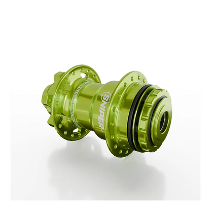 SD-X Sniper Evo Pro Rear BMX Race Hub - 15mm - 36H - Lime