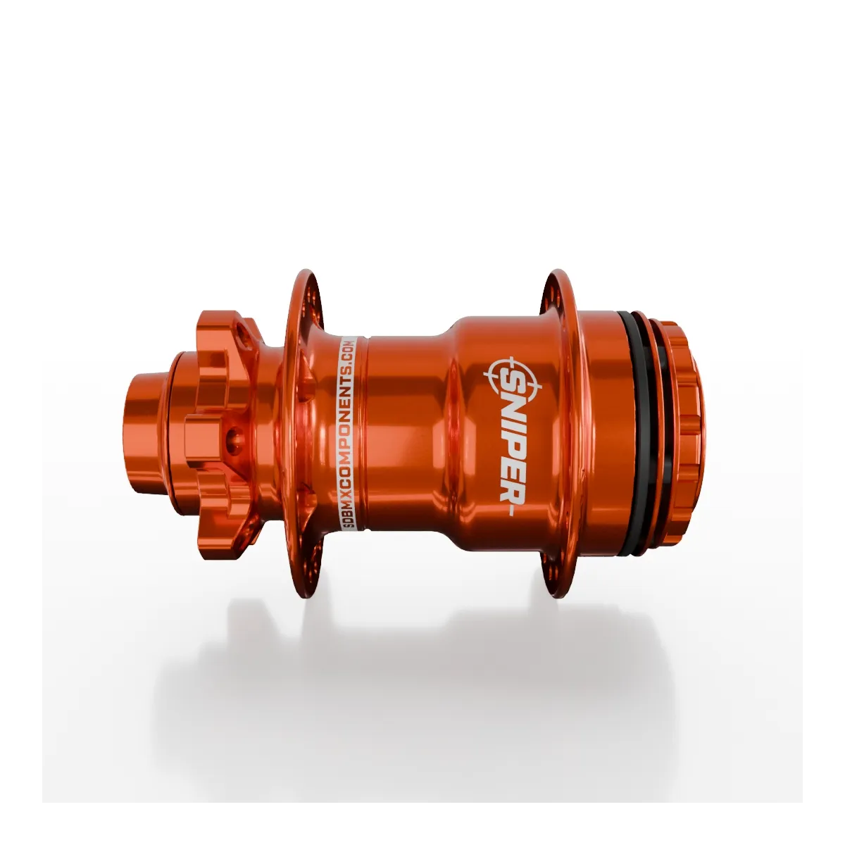 SD-X Sniper Evo Pro Rear BMX Race Hub - 15mm - 36H - Orange