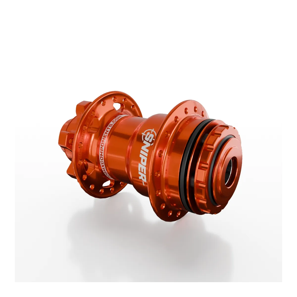 SD-X Sniper Evo Pro Rear BMX Race Hub - 15mm - 36H - Orange