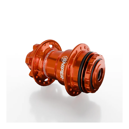 SD-X Sniper Evo Pro Rear BMX Race Hub - 15mm - 36H - Orange