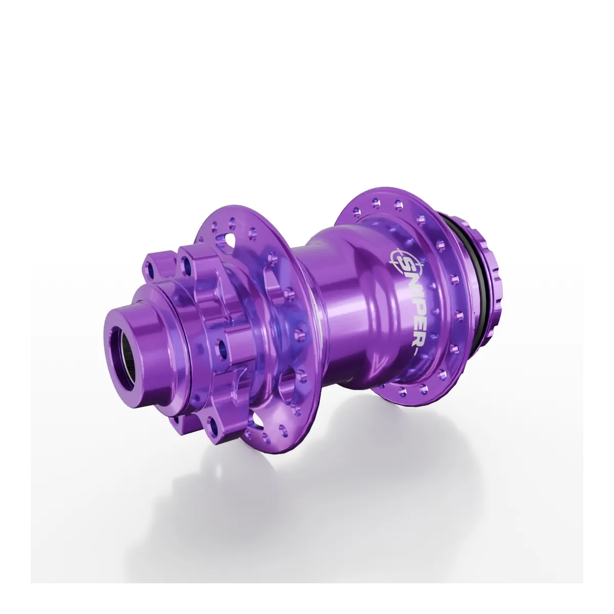 SD-X Sniper Evo Pro Rear BMX Race Hub - 15mm - 36H - Purple