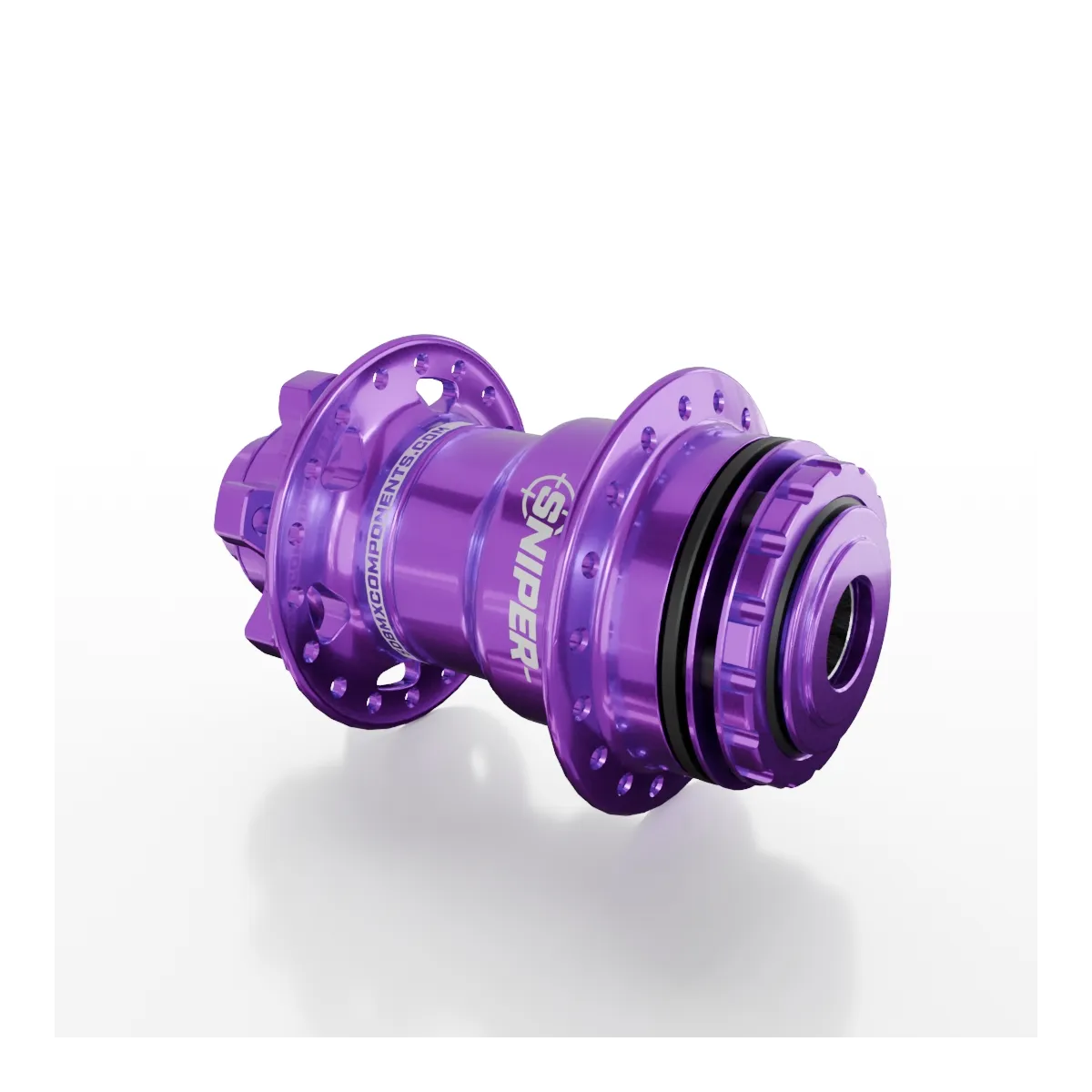 SD-X Sniper Evo Pro Rear BMX Race Hub - 15mm - 36H - Purple