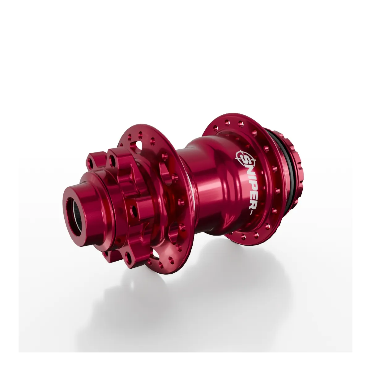 SD-X Sniper Evo Pro Rear BMX Race Hub - 15mm - 36H - Red