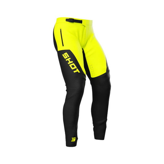 Shot Airy Sharp Pants - Neon Yellow - Adult
