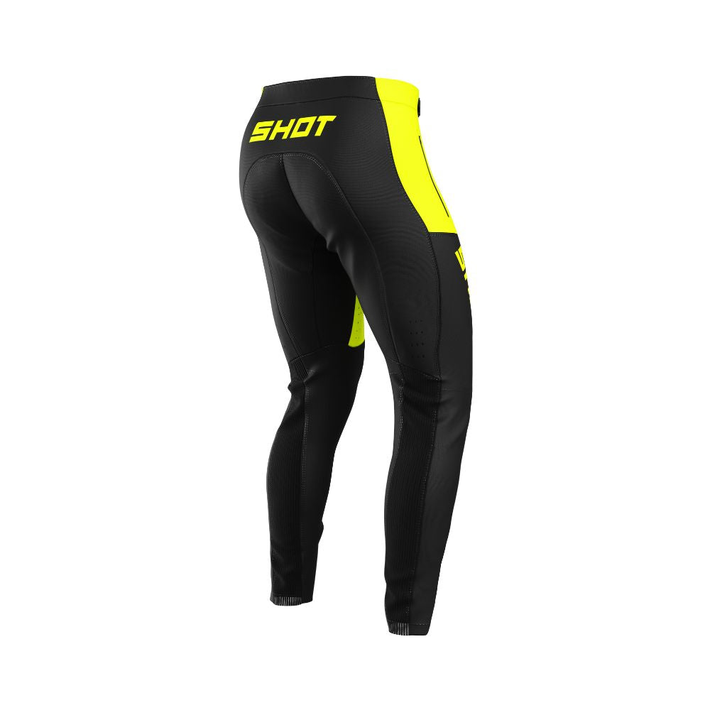Shot Airy Sharp Pants - Neon Yellow - Adult
