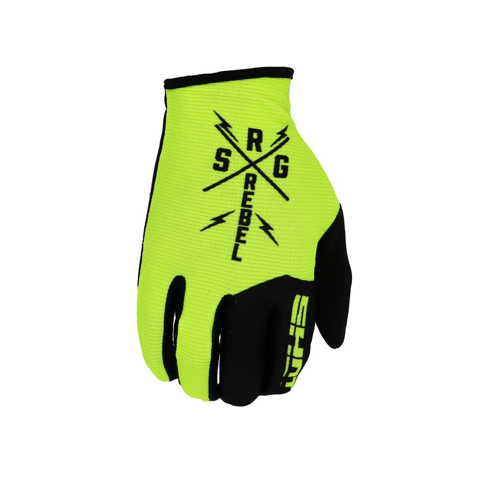 SHOT BMX ROGUE HAWK KID GLOVES YELLOW