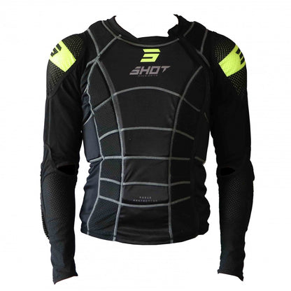 SHOT BODY PROTECTOR ROGUE 2.0 BLACK ADULT