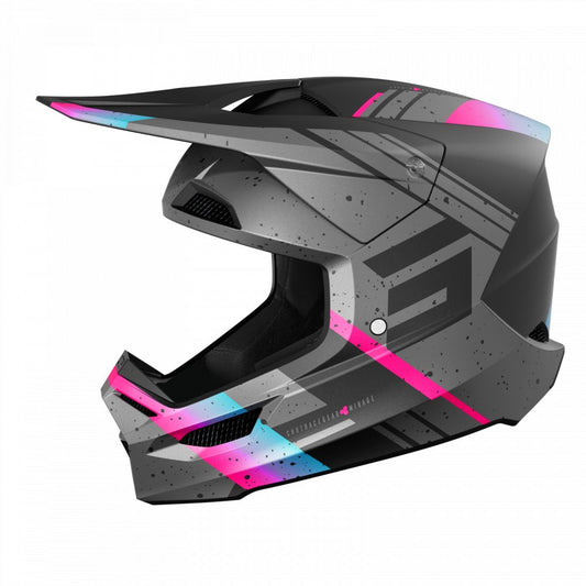 Shot Furious Helmet - Matte Mirage Blue / Pink