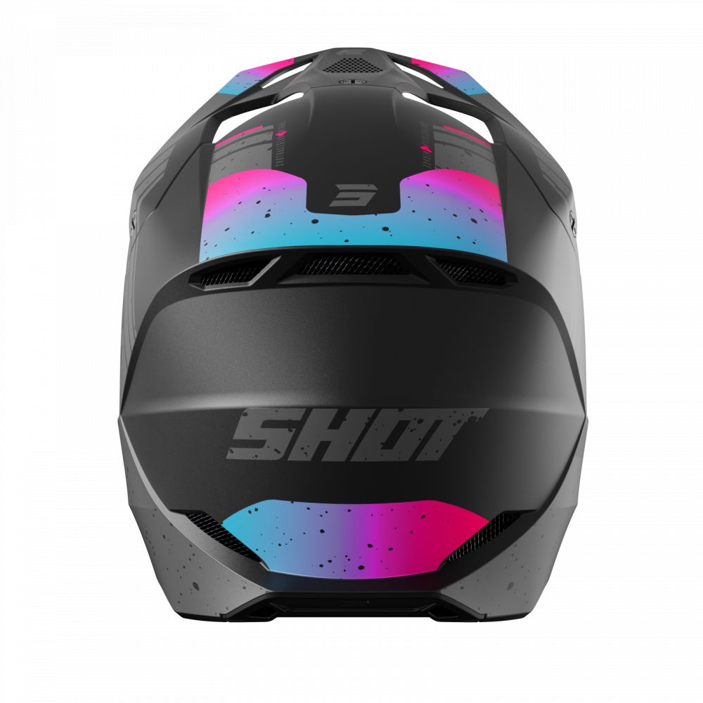 Shot Furious Helmet - Matte Mirage Blue / Pink