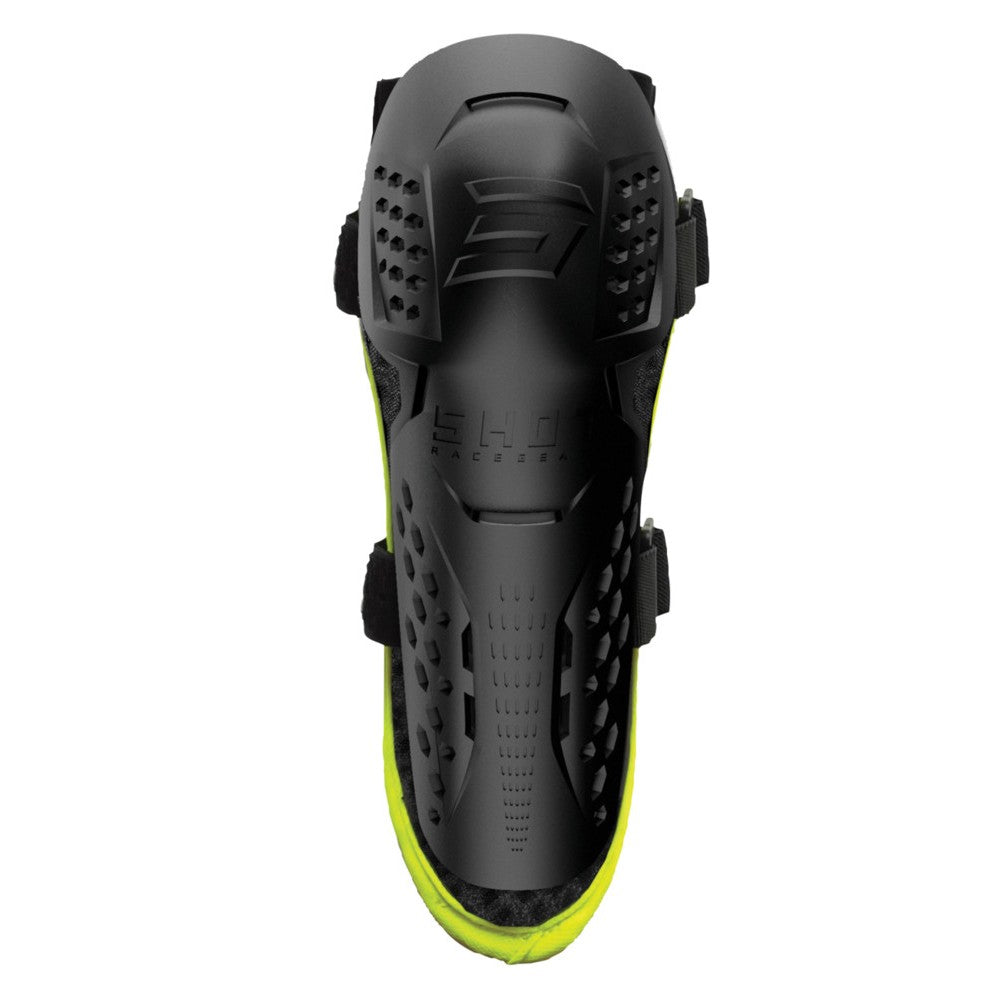 SHOT OPTIMAL 2.0 ELBOW GUARD ADULT BLACK/NEON YELLOW