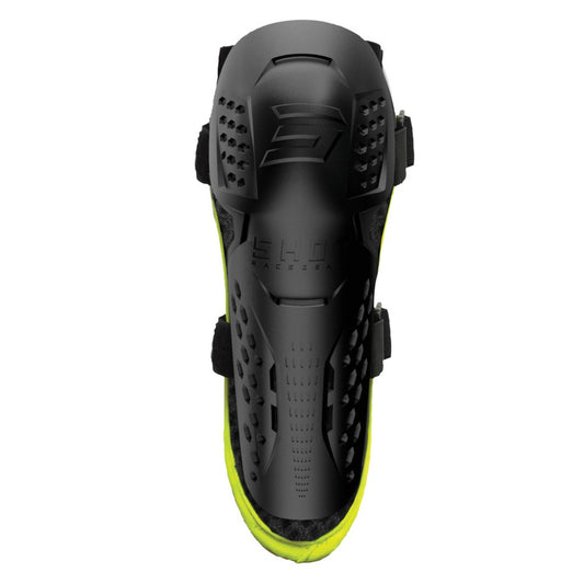 SHOT OPTIMAL 2.0 ELBOW GUARD ADULT BLACK/NEON YELLOW
