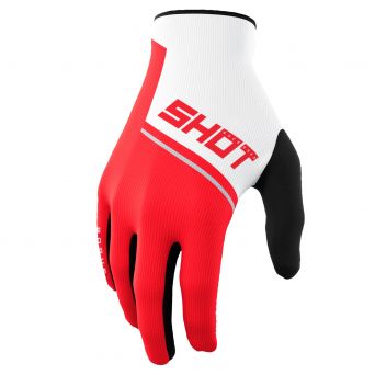 Shot Rogue Revolt 2.0 Adult Gloves Red