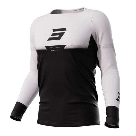 Shot Rogue Revolt BMX Race/MTB/Downhill Jersey - White