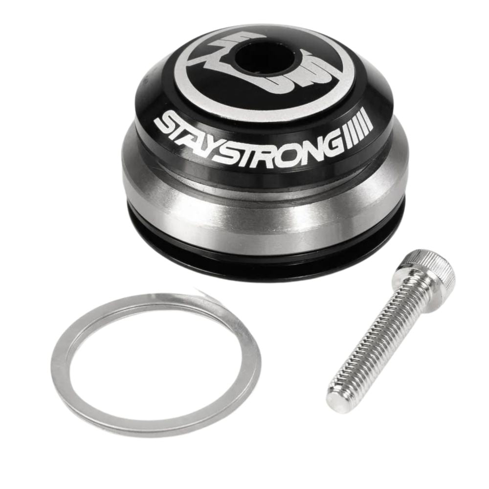 Stay Strong 1''-1/8 - 1.5" - Tapered Integrated Headset - Black