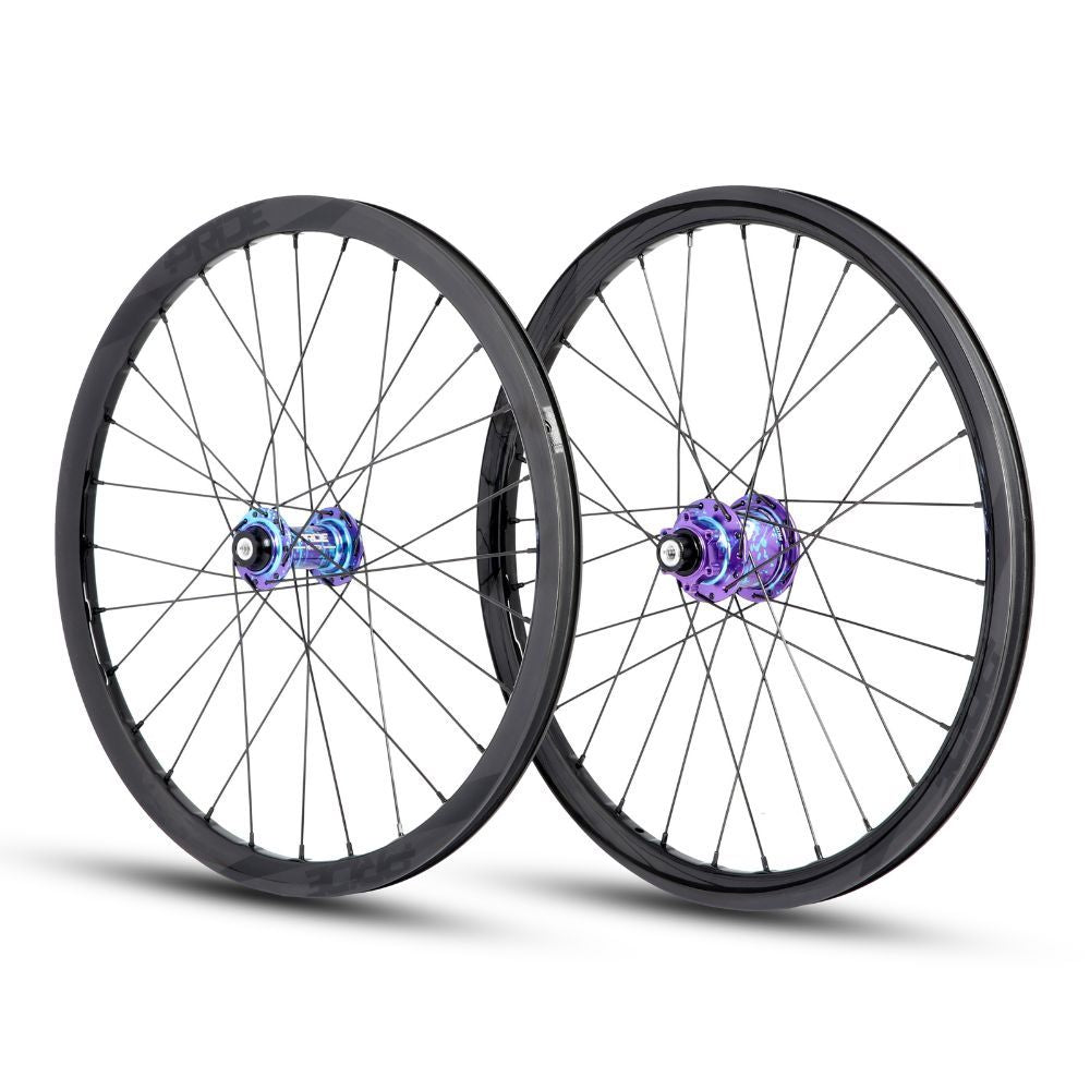 Wheels 20" (451) Pride Wave Gloss Black / Pride Control 10/10mm - Splash Blu/Pur