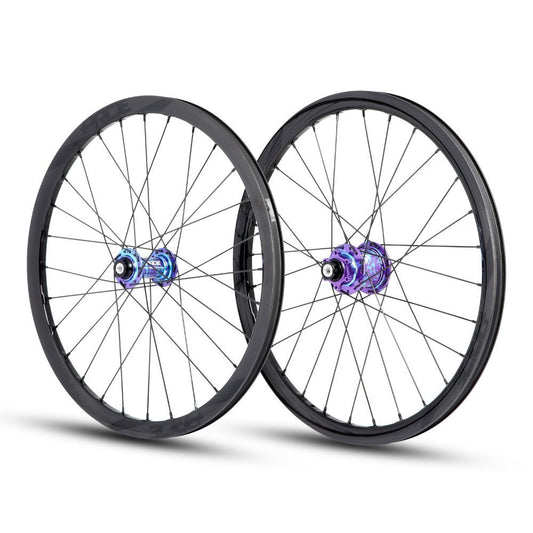Wheels 20" (451) Pride Wave Gloss Black / Pride Control 10/10mm - Splash Blu/Pur