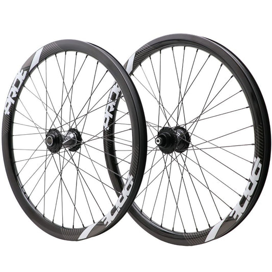 Pride Racing Control 36H Black / Pride Gravity Aero UD Gloss 24" Wheelset