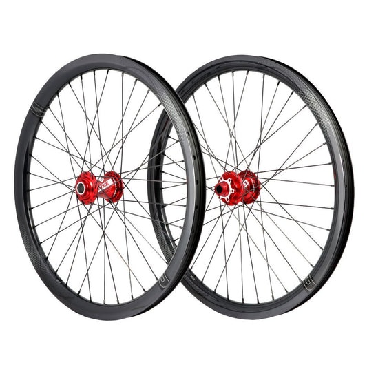 Wheels 24" (507) SD M58 Shiny - Control V2 20/15mm Red